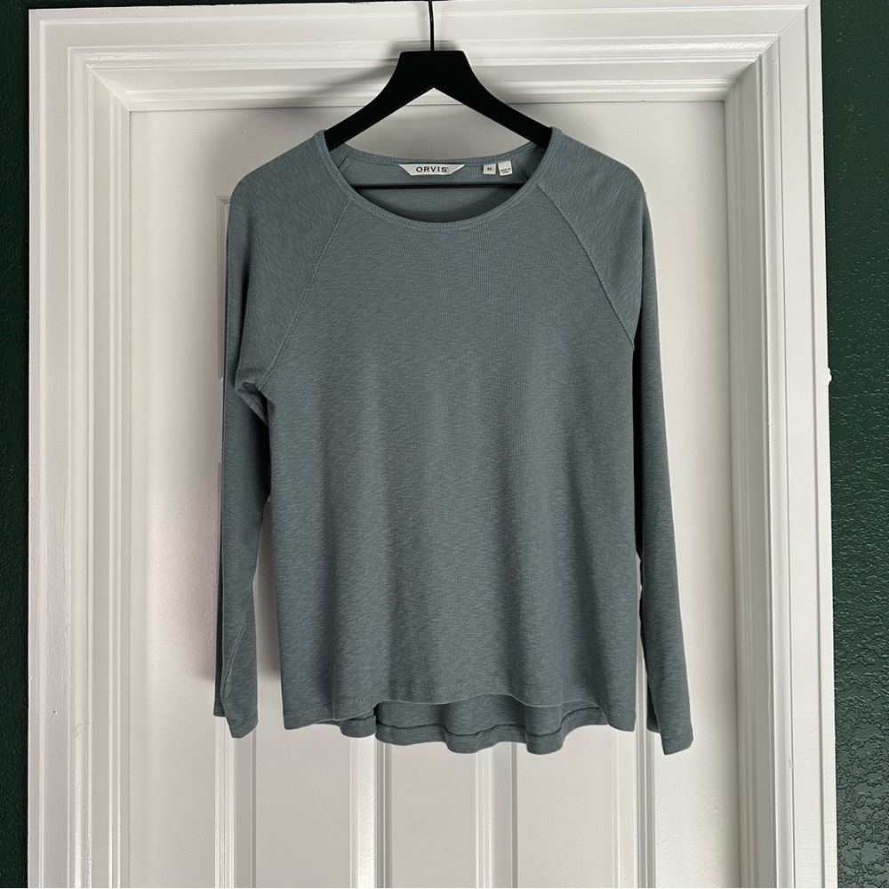Orvis Ribbed Crew Neck Top